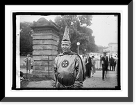 Historic Framed Print, Dr. H.W. Evans, Imperial Wizard, 8/8/25,  17-7/8" x 21-7/8"