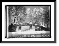Historic Framed Print, U.S. Capitol, [Washington, D.C.], 2/10/26,  17-7/8" x 21-7/8"