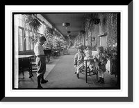 Historic Framed Print, Jimmie, Jr., Jane, Joan, Jean Davis (Lee Hart job),  17-7/8" x 21-7/8"