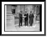 Sen. Wadsworth, Dawes, David Lynn with stone for N.Y. skyscraper, 4/15/26, Historic Print