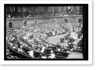 Counting electorial vote, U.S. Capitol, Washington, D.C., 4/14/17, Vintage Print