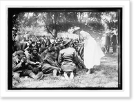 Historic Framed Print, French Blue Devils, May 12, 1915 - 2,  17-7/8" x 21-7/8"