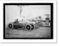 Historic Framed Print, Auto races, Benning, Md., [i.e., Washington, D.C.], c. 1916 - 6,  17-7/8" x 21-7/8"