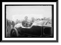 Historic Framed Print, Auto races, Bennings, Md. [i.e., Washington, D.C.], 1915 - 2,  17-7/8" x 21-7/8"