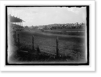 Historic Framed Print, Auto races, Bennings, Md. [i.e., Washington, D.C.], 1915 - 7,  17-7/8" x 21-7/8"