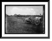 Historic Framed Print, Auto races, Bennings, Md. [i.e., Washington, D.C.], 1915 - 8,  17-7/8" x 21-7/8"