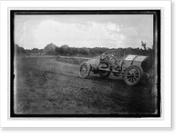 Historic Framed Print, Auto races, Bennings, Md. [i.e., Washington, D.C.], 1915 - 8,  17-7/8" x 21-7/8"