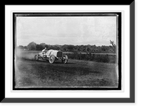 Historic Framed Print, Auto races, Bennings, Md. [i.e., Washington, D.C.], 1915 - 9,  17-7/8" x 21-7/8"