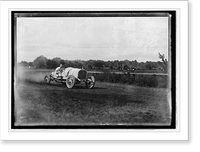 Historic Framed Print, Auto races, Bennings, Md. [i.e., Washington, D.C.], 1915 - 9,  17-7/8" x 21-7/8"