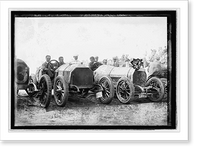 Historic Framed Print, Auto races, Bennings, Md. [i.e., Washington, D.C.], 1915 - 10,  17-7/8" x 21-7/8"