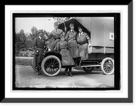 Historic Framed Print, Red Cross dedication, May 13, 1917 - 2,  17-7/8" x 21-7/8"