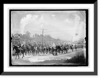 Historic Framed Print, Military funeral, Gen. O'Reilly, 1912,  17-7/8" x 21-7/8"