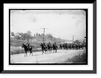 Historic Framed Print, Military funeral, Gen. O'Reilly, 1912 - 2,  17-7/8" x 21-7/8"