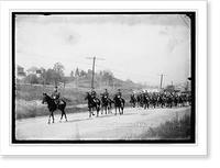 Historic Framed Print, Military funeral, Gen. O'Reilly, 1912 - 2,  17-7/8" x 21-7/8"