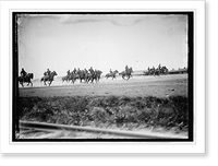 Historic Framed Print, 15th U.S. Calvary at drill, 1913 - 2,  17-7/8" x 21-7/8"