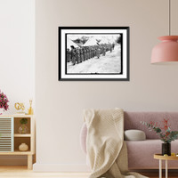 Historic Framed Print, Women's Defense League camp, [Washington, D.C.], 1916,  17-7/8" x 21-7/8"