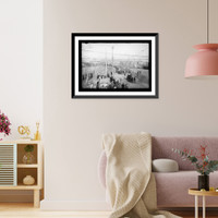 Historic Framed Print, Cavalry troop, Ft. Myer, [Arlington, Virginia], 6/24/14 - 2,  17-7/8" x 21-7/8"