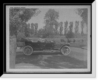 Historic Framed Print, Packard six phaeton,  17-7/8" x 21-7/8"