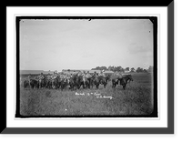 Historic Framed Print, Band, 15th U.S. Cavalry,  17-7/8" x 21-7/8"