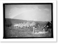 National Guard, Mt. Gretna, Pennsylvania, 1913, Vintage Print