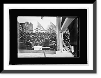 Red Cross corner stone, Pres. H. Taft?, 3/27/15 Classic, Historic Print