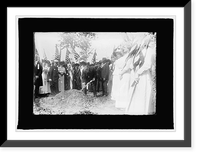 G.A.R. tree planting, Lincoln Memorial, Washington, D.C., Sept. 24, 1915 - 3, Vintage Wall Art