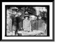 Miss Dora Rodrigues recruiting, World War I - 2, Vintage Print