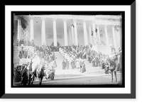 Historic Framed Print, Suffragettes at U.S. Capitol, [Washington, D.C.], 1917 - 2,  17-7/8" x 21-7/8"