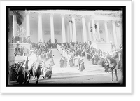 Historic Framed Print, Suffragettes at U.S. Capitol, [Washington, D.C.], 1917 - 2,  17-7/8" x 21-7/8"