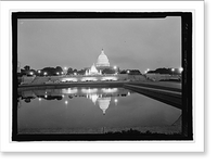 Historic Framed Print, [U.S. Capitol, Washington, D.C.],  17-7/8" x 21-7/8"