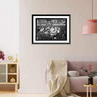 Historic Framed Print, Tech High School students, [Washington, D.C.], c.1936,  17-7/8" x 21-7/8"