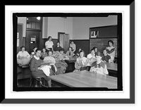 Historic Framed Print, Montgomery Blair High School [Silver Spring, Md.], 1935, class room - 3,  17-7/8" x 21-7/8"