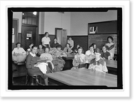 Historic Framed Print, Montgomery Blair High School [Silver Spring, Md.], 1935, class room - 3,  17-7/8" x 21-7/8"