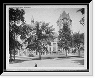 Historic Framed Print, Central High School, Detroit, Mich. - 3,  17-7/8" x 21-7/8"
