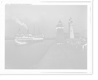 Historic Framed Print, Harbor entrance and lights, Buffalo, N.Y.,  17-7/8" x 21-7/8"