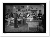 Historic Framed Print, Anacostia High School, [Washington, D.C.], 1939, carpenter shop,  17-7/8" x 21-7/8"