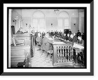 Historic Framed Print, Court scene: trial Ziang Sum Wan - 2,  17-7/8" x 21-7/8"