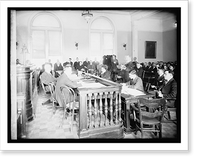 Historic Framed Print, Court scene: trial Ziang Sum Wan - 3,  17-7/8" x 21-7/8"