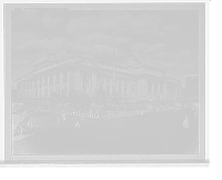 Historic Framed Print, The New York Public Library building,  17-7/8" x 21-7/8"