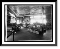 Historic Framed Print, Seaton Garage Supply house, interior - 2,  17-7/8" x 21-7/8"