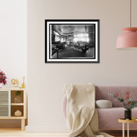 Historic Framed Print, Seaton Garage Supply house, interior - 2,  17-7/8" x 21-7/8"