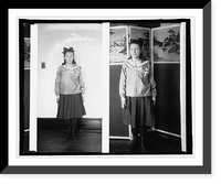 Herald, model dressed school girl Classic, Historic Reproduction