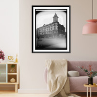 Historic Framed Print, Loomis Radio School - 2,  17-7/8" x 21-7/8"