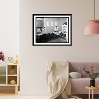 Historic Framed Print, Dr. Bliss, interior, 13th & G Ave., [Washington, D.C.],  17-7/8" x 21-7/8"