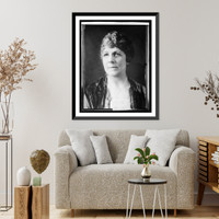 Historic Framed Print, Mrs. Harding,  17-7/8" x 21-7/8"