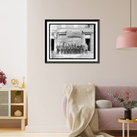 Roy F. Carty group, Antique Print