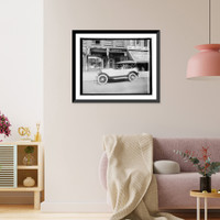 Historic Framed Print, Allen car, 1920,  17-7/8" x 21-7/8"