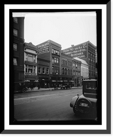 Historic Framed Print, Erlebacher's exterior,  17-7/8" x 21-7/8"