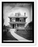 Historic Framed Print, 7221 Blair Road, [Washington, D.C.] - 2,  17-7/8" x 21-7/8"