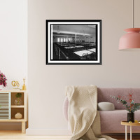Historic Framed Print, Childs lunch room, Pa. Ave, second floor, [Washington, D.C.],  17-7/8" x 21-7/8"